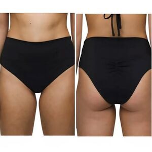 PrAna -XS Swimwear Womens Black Aurelia Swim Bottoms NWT